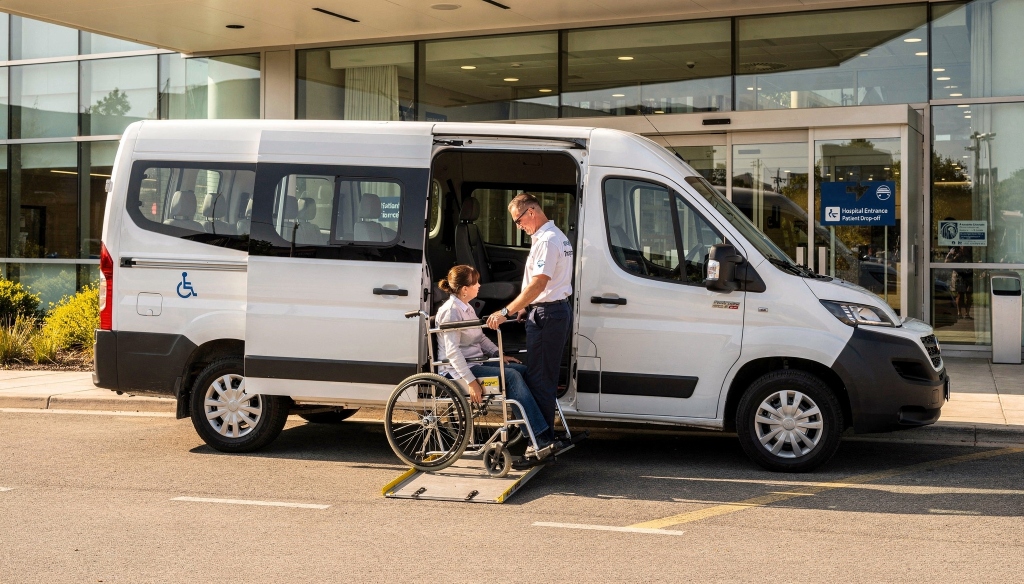Comfortable Taxi Interior